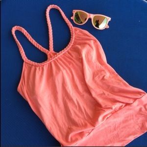 MODA INTERNATIONAL VS Orange Bra Top